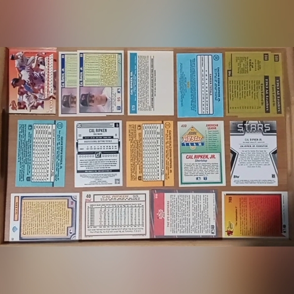 Cal Ripken Baseball Card Lot - Picture 2 of 2